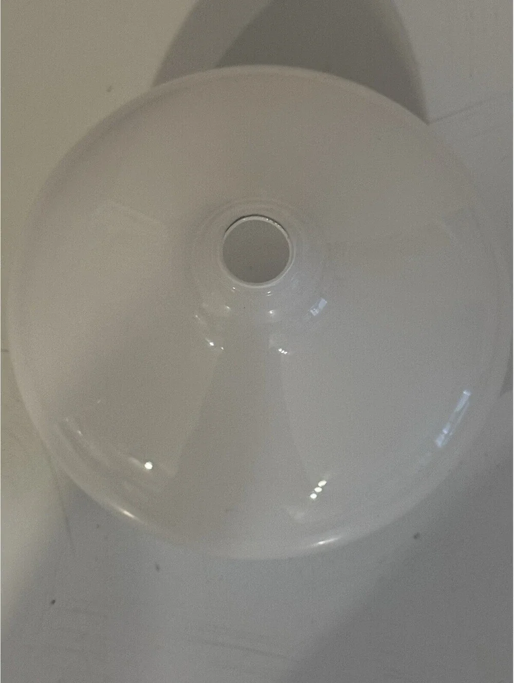 IKEA white glass